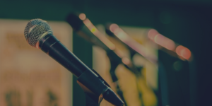 Public speaking image